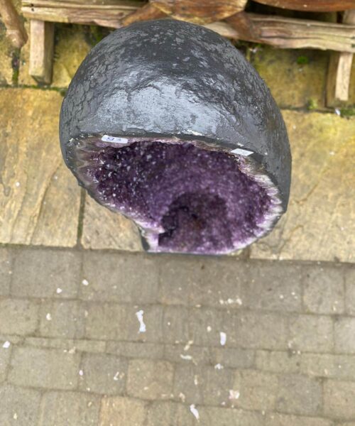 Very Tall Amethyst Crystal Geode 731 Premium Queen Grade 93kg – H114xW30xD32cm - Image 5