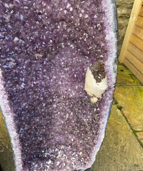 Very Tall Amethyst Crystal Geode PAIR 735 & 736 Premium Queen Grade 119kg each - H121xW37xD31cm - Image 15