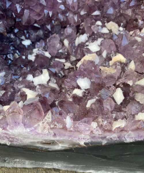 Very Tall Amethyst Crystal Geode PAIR 735 & 736 Premium Queen Grade 119kg each - H121xW37xD31cm - Image 20