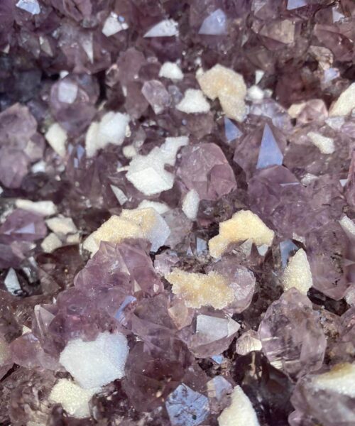 Very Tall Amethyst Crystal Geode PAIR 735 & 736 Premium Queen Grade 119kg each - H121xW37xD31cm - Image 21