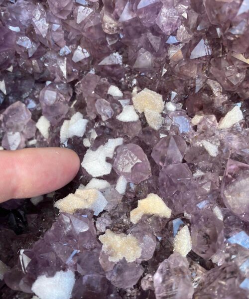 Very Tall Amethyst Crystal Geode PAIR 735 & 736 Premium Queen Grade 119kg each - H121xW37xD31cm - Image 22
