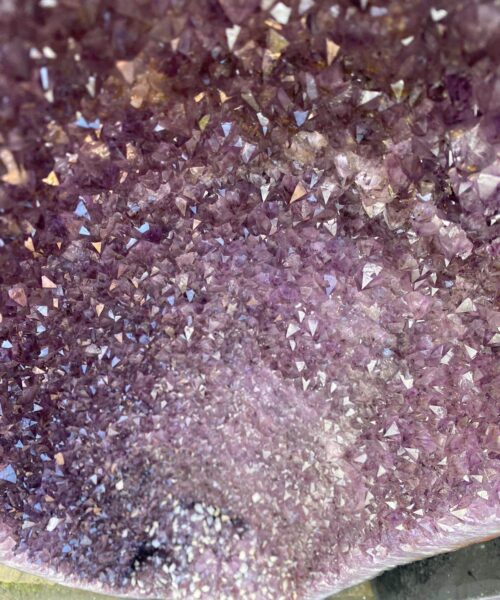 Very Tall Amethyst Crystal Geode PAIR 735 & 736 Premium Queen Grade 119kg each - H121xW37xD31cm - Image 26