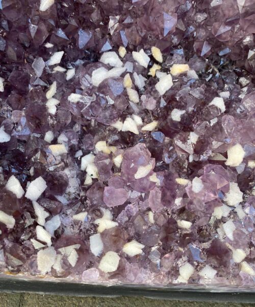 Very Tall Amethyst Crystal Geode PAIR 735 & 736 Premium Queen Grade 119kg each - H121xW37xD31cm - Image 29
