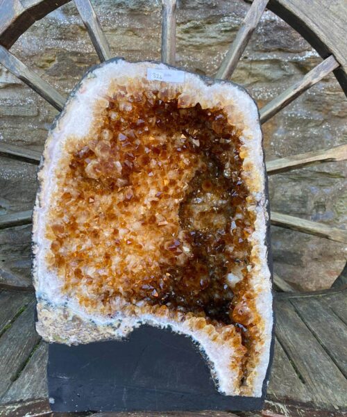 Citrine Geode 324 Crystal Cluster Druzy Premium Grade 29.8kg H42xW29xD25cm - Image 19