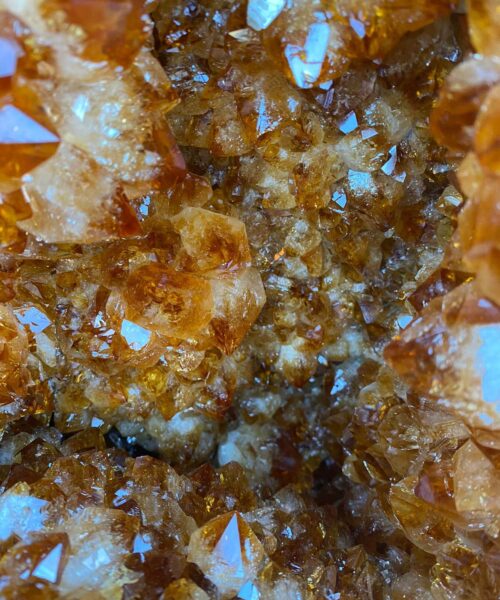 Citrine Geode 324 Crystal Cluster Druzy Premium Grade 29.8kg H42xW29xD25cm - Image 11