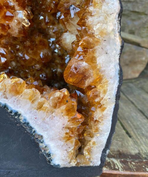 Citrine Geode 324 Crystal Cluster Druzy Premium Grade 29.8kg H42xW29xD25cm - Image 12