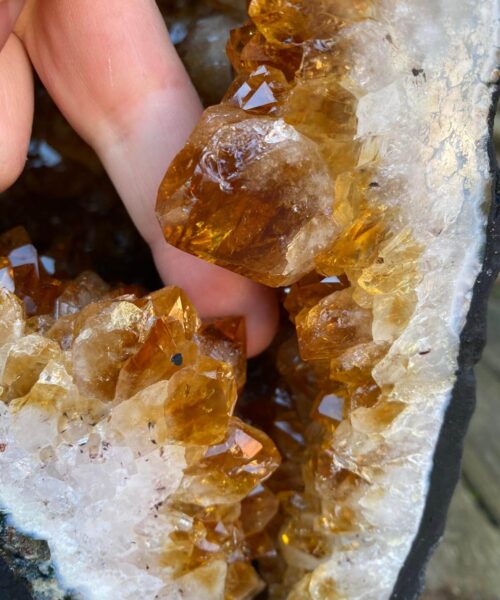 Citrine Geode 324 Crystal Cluster Druzy Premium Grade 29.8kg H42xW29xD25cm - Image 14