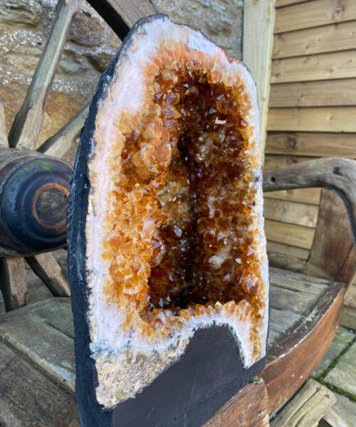 Citrine Geode 324 Crystal Cluster Druzy Premium Grade 29.8kg H42xW29xD25cm - Image 16