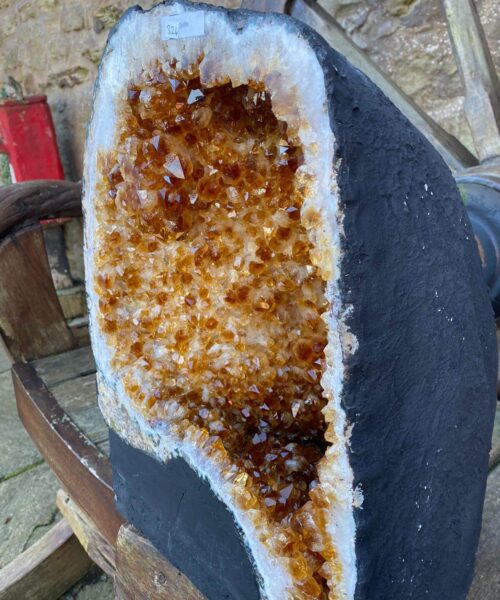 Citrine Geode 324 Crystal Cluster Druzy Premium Grade 29.8kg H42xW29xD25cm - Image 17