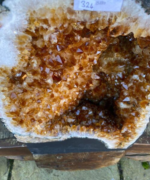 Citrine Geode 324 Crystal Cluster Druzy Premium Grade 29.8kg H42xW29xD25cm - Image 3