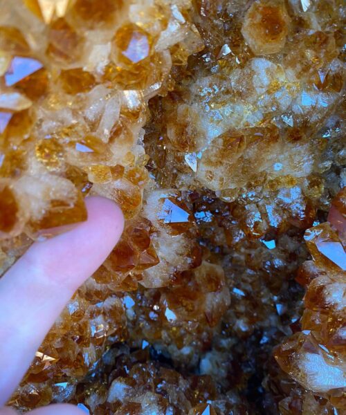 Citrine Geode 324 Crystal Cluster Druzy Premium Grade 29.8kg H42xW29xD25cm - Image 9