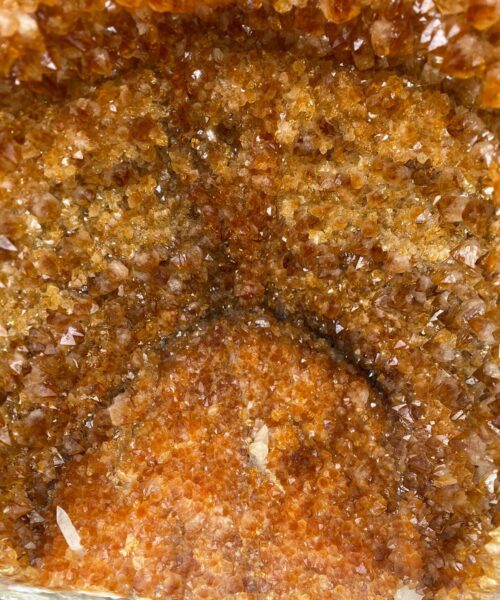 Tall Citrine Geode PAIR 329-330 Crystal Cluster Druzy Premium Grade 61kg each H66xW32xD29cm - Image 18
