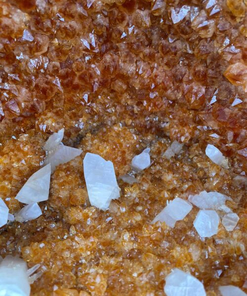 Tall Citrine Geode PAIR 329-330 Crystal Cluster Druzy Premium Grade 61kg each H66xW32xD29cm - Image 9