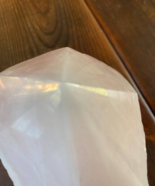 HUGE Extra Large Tall Point 5 Premium Rose Quartz Pink Crystal Quartz 4056g H22.5xW13.5xD11cm - Image 7