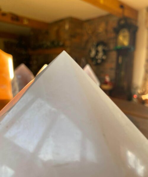 HUGE Extra Large Tall Point 5 Premium Rose Quartz Pink Crystal Quartz 4056g H22.5xW13.5xD11cm - Image 8