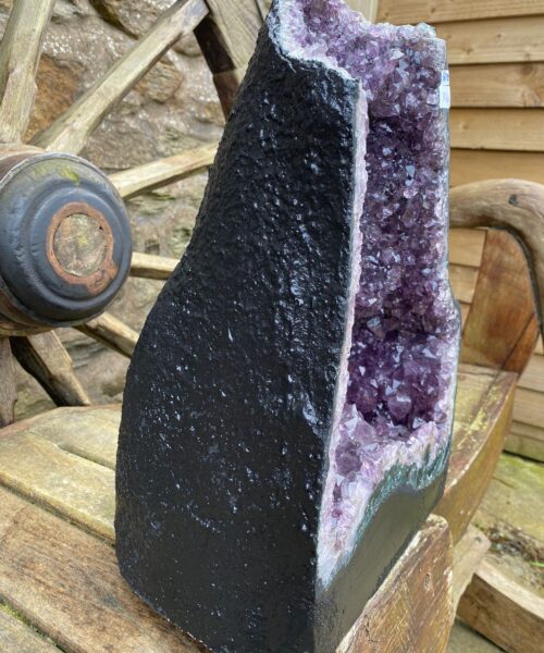 Amethyst Crystal Geode 670 Premium Queen Grade 19.6kg H40xW25xD22cm - Image 5