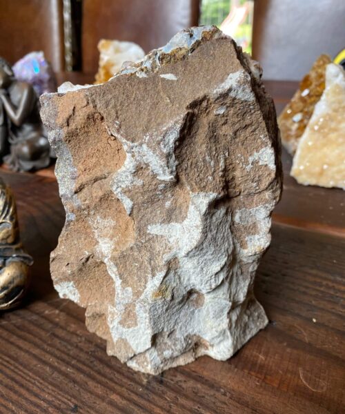 Premium High Grade Citrine Druzy 131 Mini Geode Cluster Piece 1.908g H15.5xW11.5xD9cm - Image 4