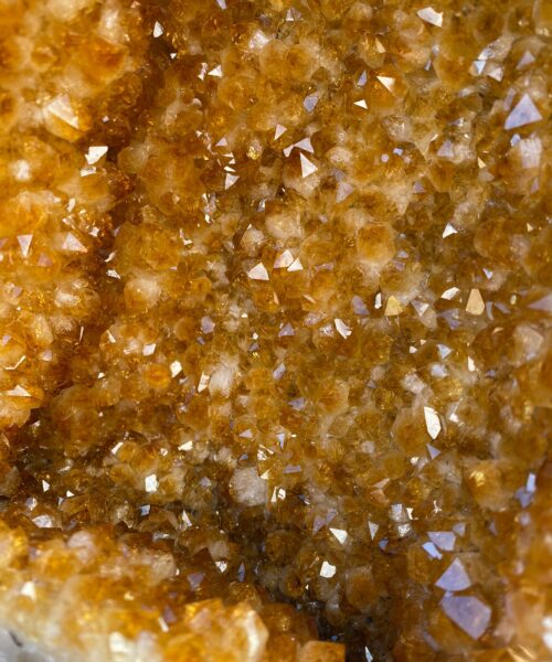 Tall Citrine Geode 355 Crystal Cluster Druzy Premium Grade 27.12kg H45xW23xD25cm - Image 14