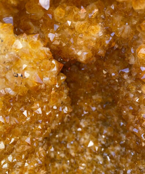 Tall Citrine Geode 355 Crystal Cluster Druzy Premium Grade 27.12kg H45xW23xD25cm - Image 9