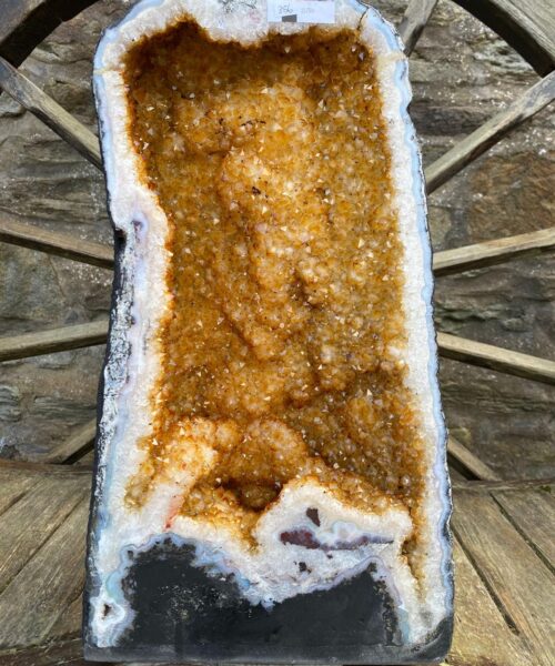 Citrine Geode 356 Crystal Cluster Druzy Premium Grade 23.75kg H43xW25xD22cm - Image 14