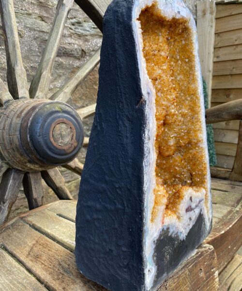 Citrine Geode 356 Crystal Cluster Druzy Premium Grade 23.75kg H43xW25xD22cm - Image 4