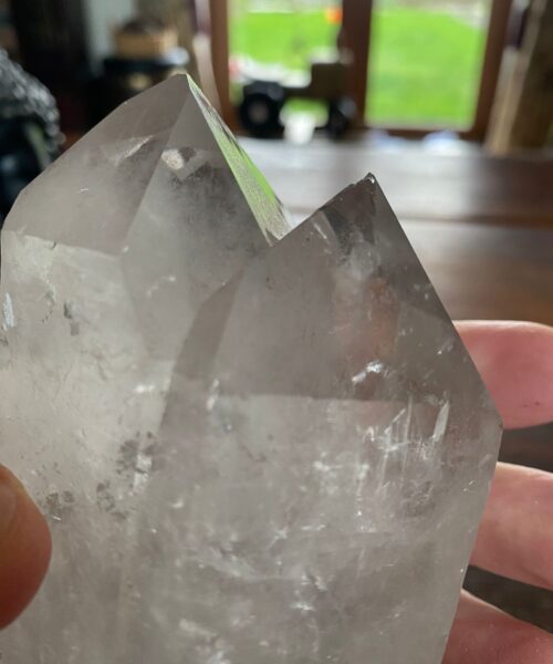 Large Premium Rare Clear White Rock Crystal Cluster 2 - 1.225kg H8xW15xD8cm - Image 15