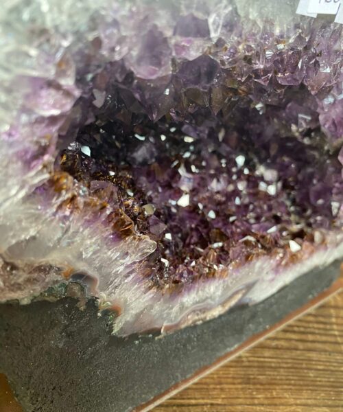 Amethyst Crystal Geode 760 Premium Queen Grade 7.03kg H18xW21xD16cm - Image 5