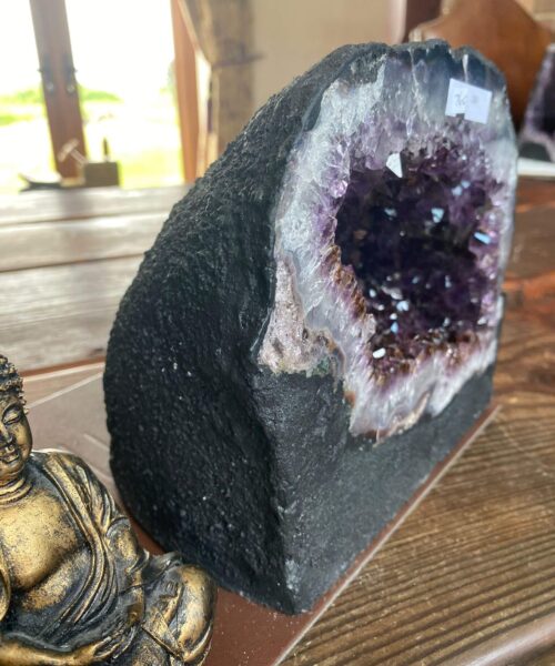 Amethyst Crystal Geode 760 Premium Queen Grade 7.03kg H18xW21xD16cm - Image 4