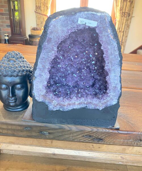 Amethyst Crystal Geode 801 Premium Queen Grade 15.66kg H30xW24xD17cm - Image 11