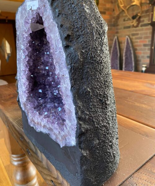 Amethyst Crystal Geode 801 Premium Queen Grade 15.66kg H30xW24xD17cm - Image 3