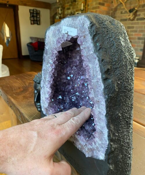 Amethyst Crystal Geode 801 Premium Queen Grade 15.66kg H30xW24xD17cm - Image 2
