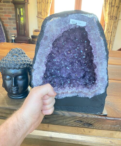 Amethyst Crystal Geode 801 Premium Queen Grade 15.66kg H30xW24xD17cm - Image 10