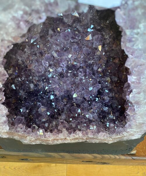 Amethyst Crystal Geode 801 Premium Queen Grade 15.66kg H30xW24xD17cm - Image 8