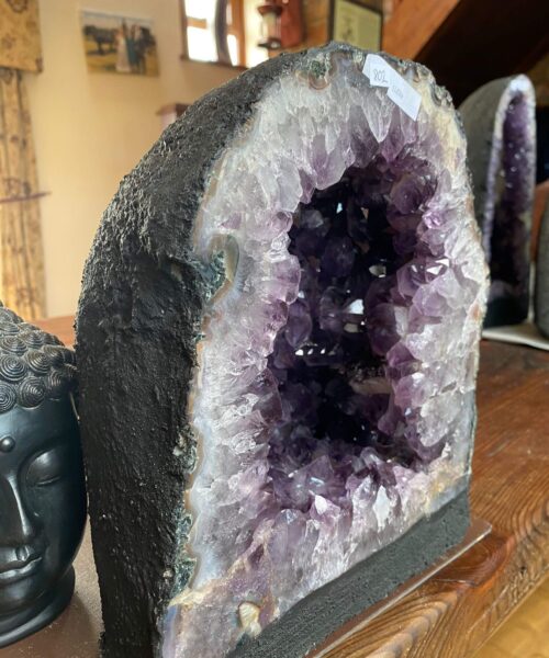 Amethyst Crystal Geode 802 Premium Queen Grade 13.05kg H27xW23xD17cm - Image 5