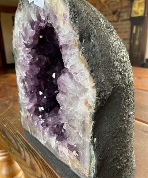 Amethyst Crystal Geode 802 Premium Queen Grade 13.05kg H27xW23xD17cm - Image 4