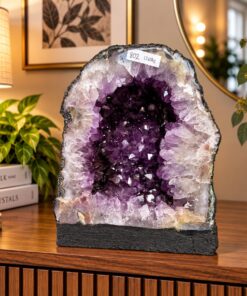 Amethyst Crystal Geode 802 Premium Queen Grade 13.05kg H27xW23xD17cm