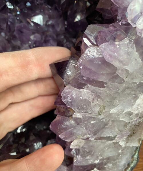 Amethyst Crystal Geode 802 Premium Queen Grade 13.05kg H27xW23xD17cm - Image 7
