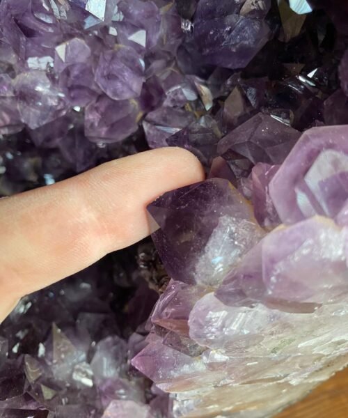 Amethyst Crystal Geode 802 Premium Queen Grade 13.05kg H27xW23xD17cm - Image 6