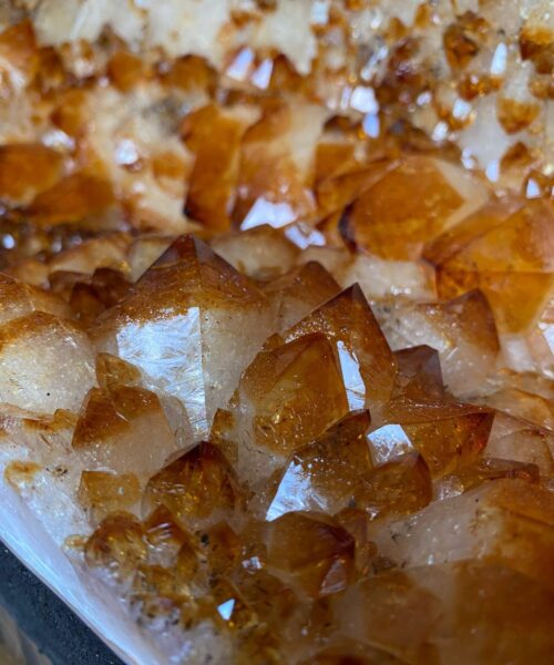 Tall Citrine Geode 388 Crystal Cluster Druzy Premium Grade 24.24kg H48xW36xD22cm - Image 6