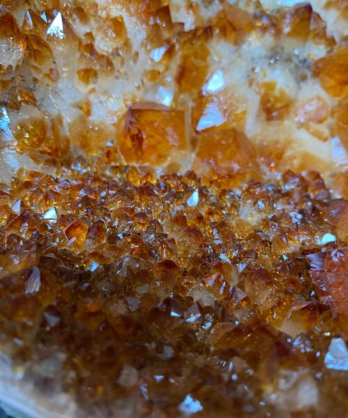 Tall Citrine Geode 388 Crystal Cluster Druzy Premium Grade 24.24kg H48xW36xD22cm - Image 13
