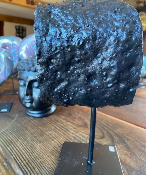 Premium High Grade Amethyst Angel Aura Geode on Stand 1 Mini Geode 3.022kg H25xW13xD14cm - Image 4