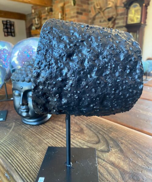 Premium High Grade Amethyst Angel Aura Geode on Stand 1 Mini Geode 3.022kg H25xW13xD14cm - Image 8