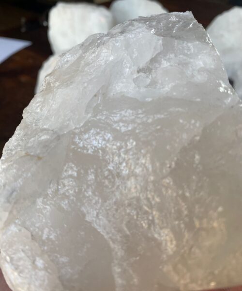 HUGE Heavy Giant High Quality White Quartz Crystal Quartz Gemstone Natural Bookends Pair Ornament - Image 6