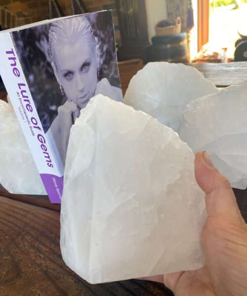 HUGE Heavy Giant High Quality White Quartz Crystal Quartz Gemstone Natural Bookends Pair Ornament - Image 10