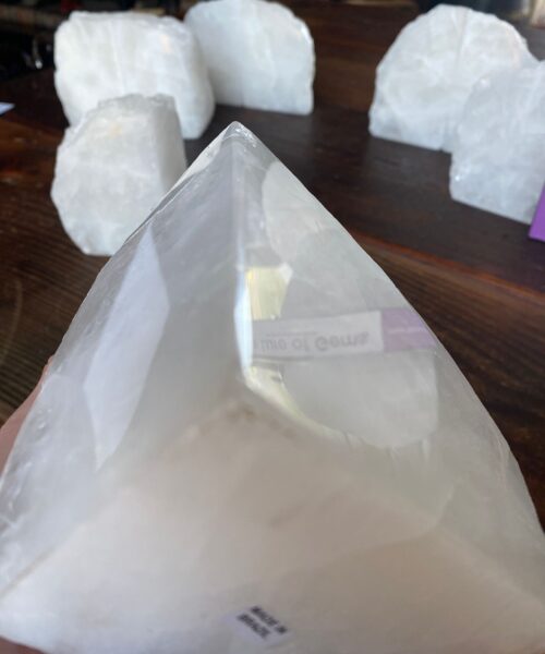 HUGE Heavy Giant High Quality White Quartz Crystal Quartz Gemstone Natural Bookends Pair Ornament - Image 8