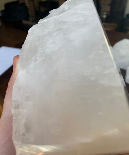HUGE Heavy Giant High Quality White Quartz Crystal Quartz Gemstone Natural Bookends Pair Ornament - Image 7