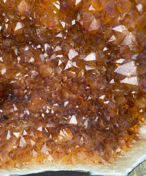 Alternative view of Very Tall Citrine Geode 415 Crystal Cluster Druzy Premium Grade 64kg H111xW30xD26cm