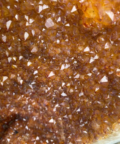 Very Tall Citrine Geode 415 Crystal Cluster Druzy Premium Grade 64kg H111xW30xD26cm - Image 3