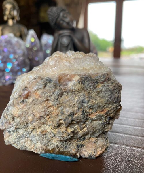 Premium High Grade Amethyst Angel Aura Druzy 185 Mini Geode Cluster Piece Cut Base 244g H6xW6.5xD4.5cm - Image 7