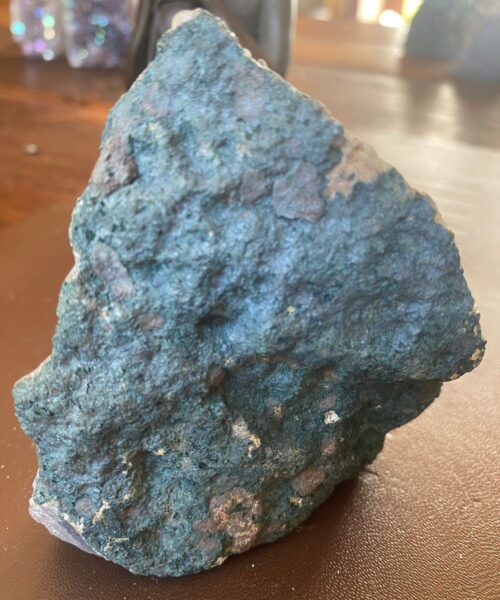 Premium High Grade Amethyst Angel Aura Druzy 159 Mini Geode Cluster Piece Cut Base 327g H9xW7.5xD5cm - Image 7